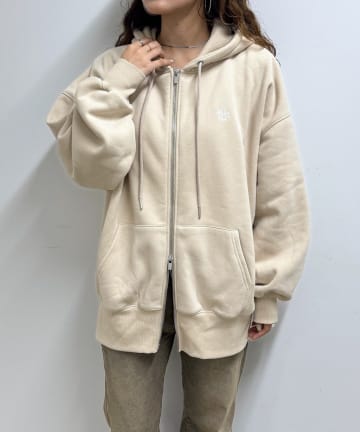 mline(エムライン) [mline]バックロゴBIGパーカー