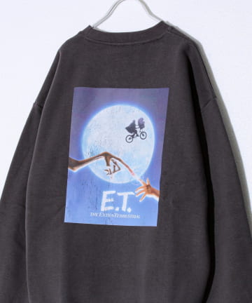 FREDY & GLOSTER(フレディ アンド グロスター) 【E.T. & JAWS】UNISEX ヴィンテージ風 裏起毛スウェット