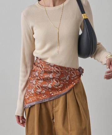 LOUNGEDRESS(ラウンジドレス) 【GALENA/ガレナ】ペイズリープリントスカーフ