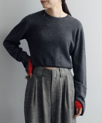 Pasterip(パセリ) 【Layering set】 Wool cropped  & arm cover