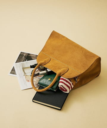 NICE CLAUP / OLIVE des OLIVE OUTLET(ナイスクラップ  / オリーブ デ オリーブ アウトレット) 【RMAF】ポーチ付アソートボストンバッグ