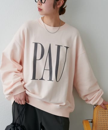 DISCOAT(ディスコート) 【スタッフ人気NO.1/ユニセックス】Verticalロゴスウェット