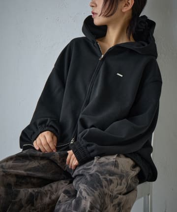 -goocy-(グーシー) スムースダンボールBIGパーカー