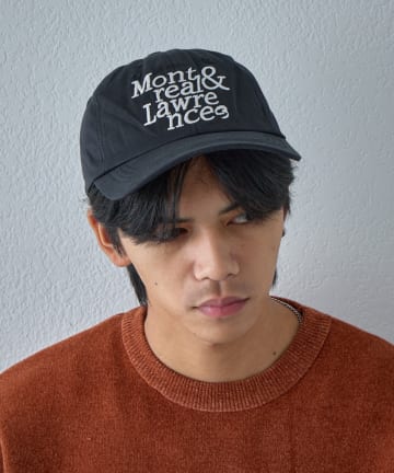 -goocy-(グーシー) コットンロゴ刺繍キャップ