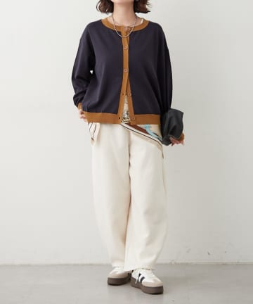 Remind me and forever(リマインドミーアンドフォーエバー) 【NUNIFE】裏起毛カーブスウェットパンツ