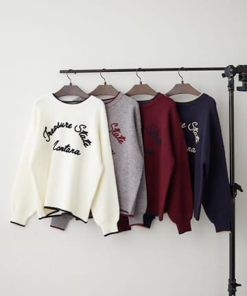 Remind me and forever(リマインドミーアンドフォーエバー) 【NAO】コード刺繍ロゴプルオ-バー