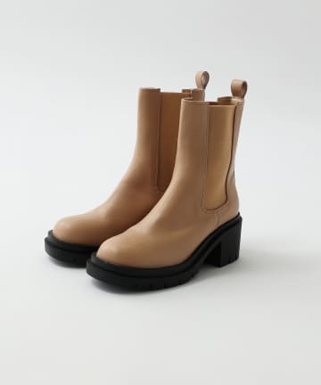 NICE CLAUP / OLIVE des OLIVE OUTLET(ナイスクラップ  / オリーブ デ オリーブ アウトレット) 【one after another】タンク底サイドゴアブーツ