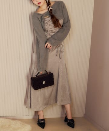 NICE CLAUP / OLIVE des OLIVE OUTLET(ナイスクラップ  / オリーブ デ オリーブ アウトレット) 【one after another】アンサンブルワンピ