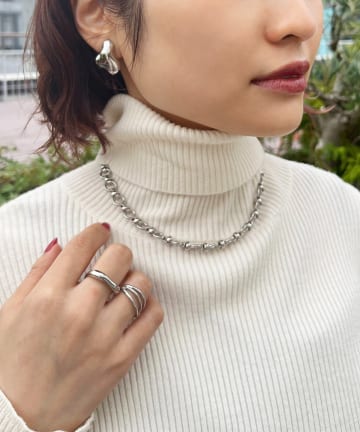 NICE CLAUP / OLIVE des OLIVE OUTLET(ナイスクラップ  / オリーブ デ オリーブ アウトレット) 【RMAF】チェーンネックレス