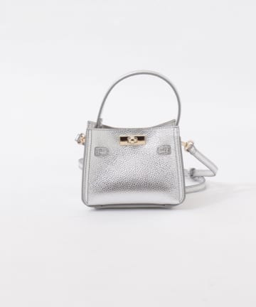 NOLLEY'S(ノーリーズ) CARRE miniバッグメタリック