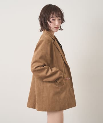 mline(エムライン) [mline]BIGスウェード ジャケット