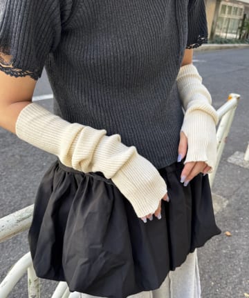 Lattice(ラティス) リブアームウォーマー