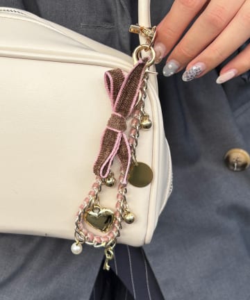 Lattice(ラティス) ベロアリボンマルチチャーム