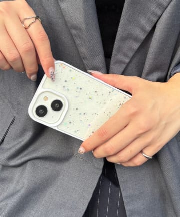 Lattice(ラティス) スターラメスマホケース(iPhone13/14)