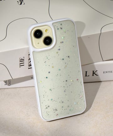 スターラメスマホケース(iPhone15)