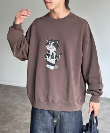 CPCM(シーピーシーエム) 【ANYMAL】マスコットキャラスウェット