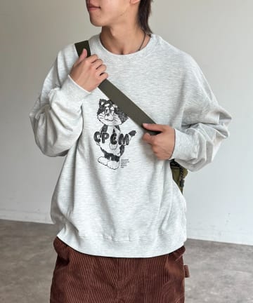 CPCM(シーピーシーエム) 【ANYMAL】マスコットキャラスウェット