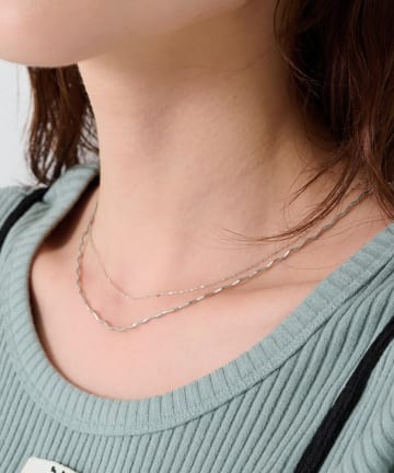 Kastane(カスタネ) 【fiw.】レイヤードネックレス