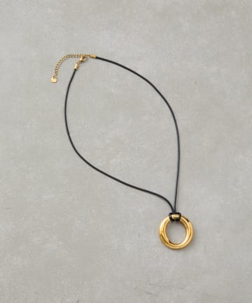 SHENERY(シーナリー) モチーフレザーネックレス