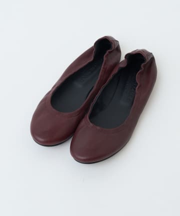 BEARDSLEY(ビアズリー) 《CORSO ROMA 9》レザーフラットシューズ