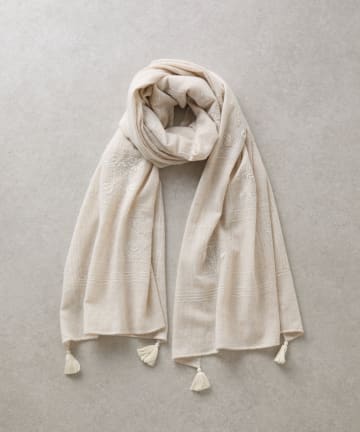 BEARDSLEY(ビアズリー) 《CITRUS》刺繍タッセルストール