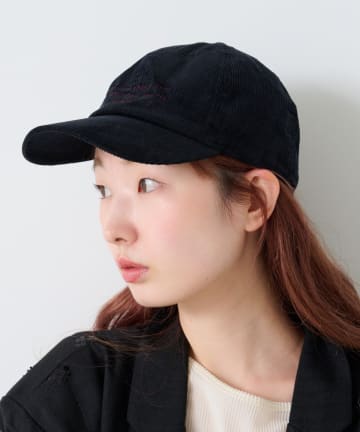 Kastane(カスタネ) 刺繍コーデュロイキャップ