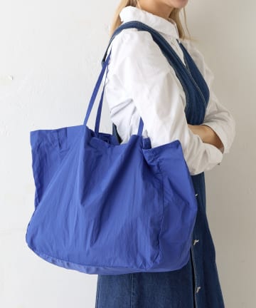 【cache cache カシュカシュ】パッカブルナイロン2wayトート
