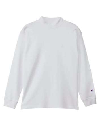 FREDY & GLOSTER(フレディ アンド グロスター) 【Champion】ICON モックネック ロングスリーブTシャツ ベーシック