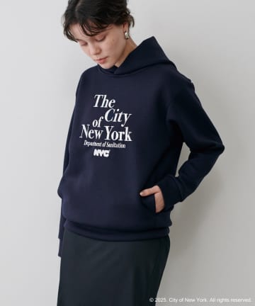 LARUTA(ラルータ) NYC裏毛ロゴスウェット