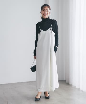 La boutique BonBon(ラブティックボンボン) ベロアキャミワンピース