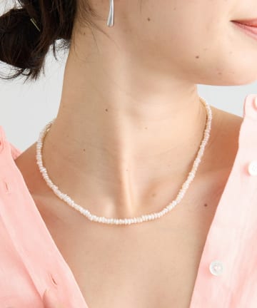 RIVE DROITE(リヴドロワ) 【オケージョンにも】パール×SV925ショートネックレス