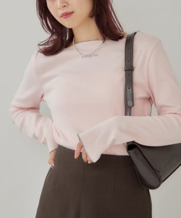 mystic(ミスティック) 配色メロウTシャツ