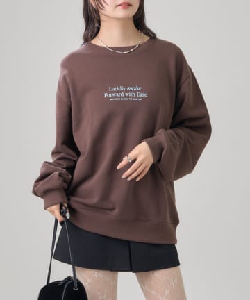 mystic(ミスティック) miniロゴスウェット