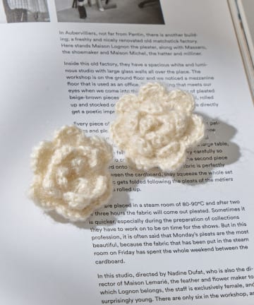 Lattice(ラティス) かぎ針編みニットイヤリング