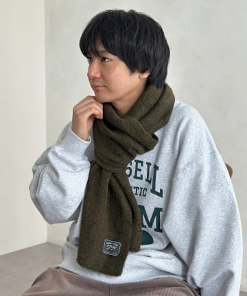 CPCM(シーピーシーエム) MIX糸モヘアタッチマフラー