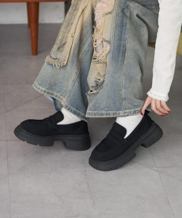 CIAOPANIC(チャオパニック) 【neutral by ciaopanic】厚底ローファー