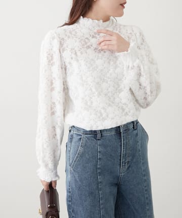 Remind me and forever(リマインドミーアンドフォーエバー) レイヤードにおすすめ！プチハイシャーリングブラウス