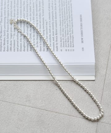 LOUNGEDRESS(ラウンジドレス) 《金属アレルギー対応/silver925》【GALENA/ガレナ】SV925ヘマタイトネックレス