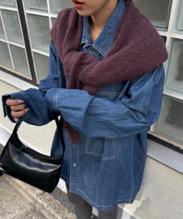 CIAOPANIC TYPY(チャオパニックティピー) 【willow】シャギーBIGスカーフ