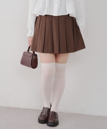 Remind me and forever(リマインドミーアンドフォーエバー) 【SETUP対応】BOXプリーツミニスカート