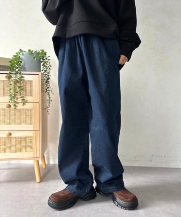 LOCUST(ローカスト) 【Dickies】ワイドストレートパンツ
