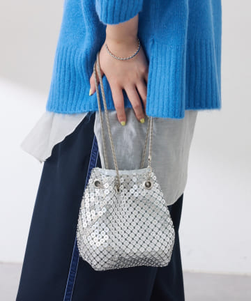 COLLAGE GALLARDAGALANTE(コラージュ ガリャルダガランテ) 【PAPILLONNER/パピヨネ】スパンコールミニバッグ/オケージョン