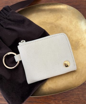 gemeil(ジェムイル) スエードポーチチャーム(PT-334)