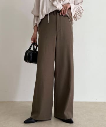 FREDY & GLOSTER(フレディ アンド グロスター) ウールライクイージーワークパンツ