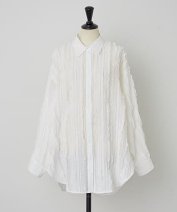 BEARDSLEY(ビアズリー) 《HiROMITHiSTLE》ギャザーフリルシャツ