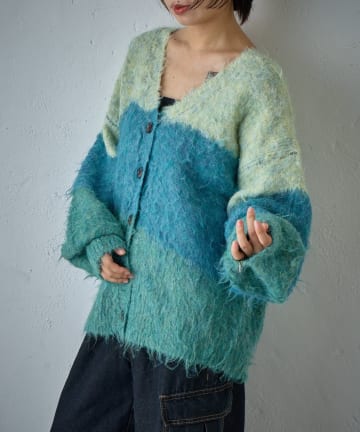 -goocy-(グーシー) 3段切替カーディガン