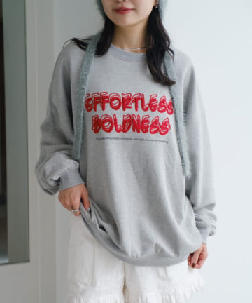 Kastane(カスタネ) 【WEB・渋谷店限定】バリエーションロゴスウェット