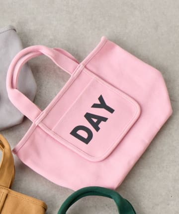 BIRTHDAY BAR(バースデイバー) キャンバスロゴプリントミニトートバッグ