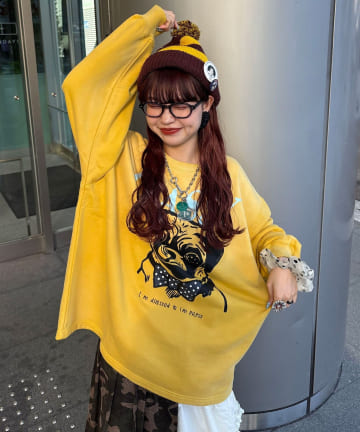 CIAOPANIC(チャオパニック) 【まるお(@_maruoo0___)企画】パグスウェット