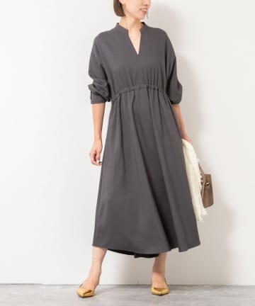NOLLEY'S(ノーリーズ) 【一部WEB限定色アイテム】ウォッシャブルシャツワンピース